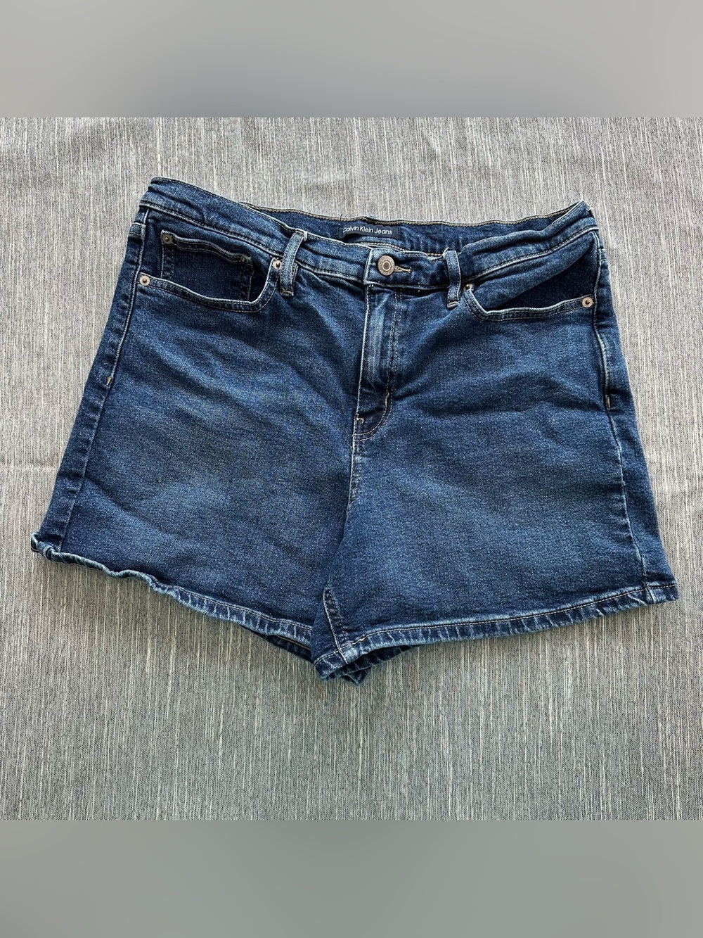 Calvin Klein High Rise Jean Shorts Womens Size 14